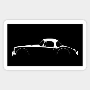 MGA 1500 Coupe Silhouette Sticker